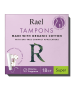 Rael Organic Cotton Tampons Super - Front view
