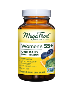 MegaFood Women's 55+ One Daily Multivitamin - Front view