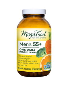 MegaFood Men's 55+ One Daily Multivitamin - Front view