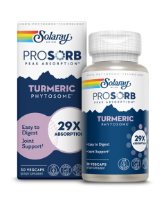 Solaray Prosorb Turmeric Phytosome 29X Absorption - Front view