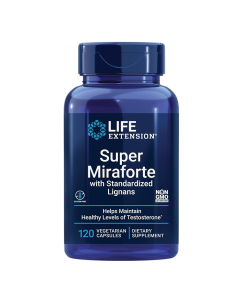 Life Extension Super Miraforte with Standardized Lignans - Front view