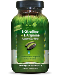 Irwin Naturals L-Citrulline + L-Arginine - Front view