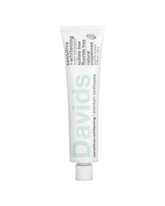Davids Sensitive Whitening Toothpaste - Front view