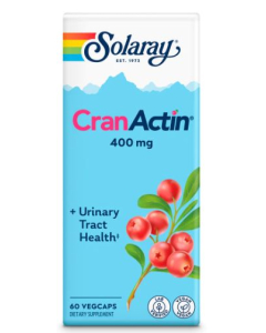 Solaray CranActin Cranberry Extract 400 mg., 60 Capsules