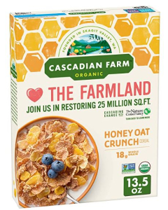 Cascadian Farm Honey Oat Crunch - Main