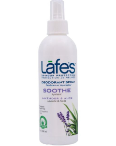 Lafe's Natural Deodorant Spray, Lavender, 4 oz.