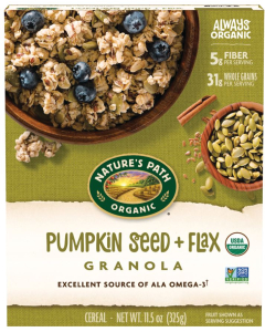 Nature's Path Pumpkin Seed + Flax Granola -  Main