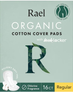 Rael Organic Cover Pads - Main