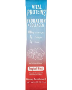 Vital Proteins Hydration Stick, Tropical Punch, 1 serving