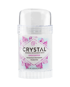 Crystal Mineral Deodorant Stick, Unscented, 4.25 oz.