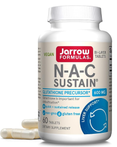 Jarrow N-A-C Sustain, 60 Veggie Caps