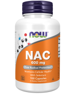 NOW Foods NAC 600 mg - 100 Capsules