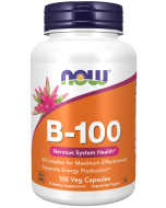 NOW Foods Vitamin B-100 - 100 Veg Capsules