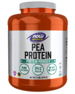 NOW Foods Pea Protein, Pure Unflavored Powder - 7 lbs.