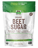 NOW Foods Beet Sugar, Organic - 3 lbs.