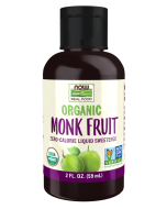 NOW Foods Monk Fruit Liquid, Organic - 2 fl. oz.