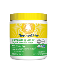 Renew Life Completely Clear Organic Prebiotic Fiber, 7 oz.