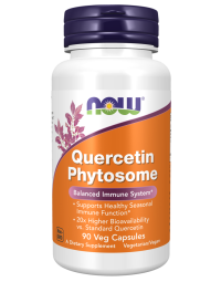 NOW Foods Quercetin Phytosome - 90 Veg Capsules
