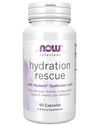 NOW Foods Hydration Rescue - 60 Capsules