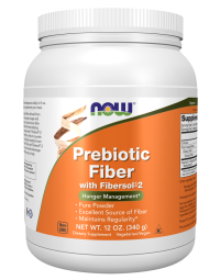 NOW Foods Prebiotic Fiber with Fibersol®-2 Powder - 12 oz.