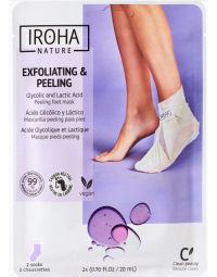 Iroha Nature Exfoliating & Peeling Foot Socks - Main