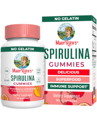 MaryRuth's Spirulina Gummies Strawberry Lemonade - Front view