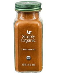 Simply Organic Cinnamon, 2.45 oz.