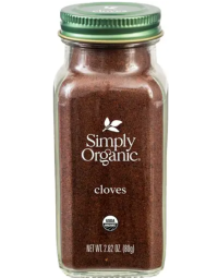 Simply Organic Ground Cloves, 2.82 oz.