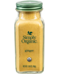 Simply Organic Ground Ginger Root, 1.64 oz. 