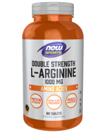 NOW Foods L-Arginine 1000 mg, Double Strength - 180 Tablets