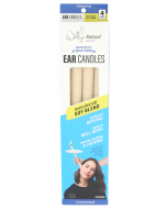 Wally's Natural Unscented Soy Ear Candles, 4 pk.