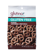 Glutino Gluten Free Fudge Covered Pretzels, 5.5 oz. Bag
