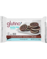 Glutino Gluten Free Chocolate Vanilla Crème Cookies, 10.6 oz. Pack