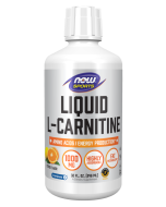 NOW Foods L-Carnitine Liquid 1000 mg, Citrus - 32 fl. oz.