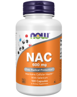NOW Foods NAC 600 mg - 100 Capsules
