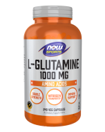 NOW Foods L-Glutamine, Double Strength 1000 mg - 240 Veg Capsules