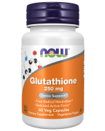 NOW Foods Glutathione 250 mg - 60 Veg Capsules