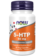 NOW Foods 5-HTP 50 mg - 30 Veg Capsules