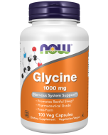 NOW Foods Glycine 1000 mg - 100 Veg Capsules