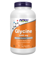 NOW Foods Glycine 1000 mg - 250 Veg Capsules