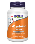 NOW Foods L-Cysteine 500 mg - 90 Veg Capsules