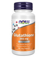 NOW Foods Glutathione 250 mg - 120 Veg Capsules