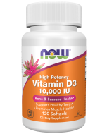 NOW Foods Vitamin D-3 10,000 IU - 120 Softgels
