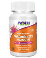 NOW Foods Vitamin D-3 10,000 IU - 240 Softgels