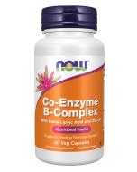 NOW Foods Co-Enzyme B-Complex - 60 Veg Capsules