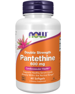 NOW Foods Pantethine 600 mg - 60 Softgels