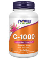 NOW Foods Vitamin C-1000 Sustained Release - 100 Tablets