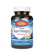 Carlson Super Omega-3 Gems, 1200 mg, 100 Softgels