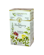 Celebration Herbals Organic Red Raspberry Leaf - Front view