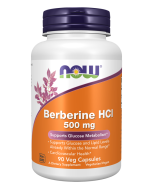 NOW Foods Berberine HCl 500 mg - 90 Veg Capsules